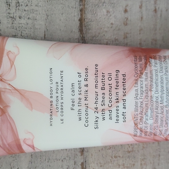 Victoria's Secret Calm Coconut Milk and Rose Hydrating Lotion with Shea Butter - Picture 5 of 6